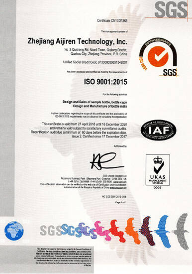 certification by SGS